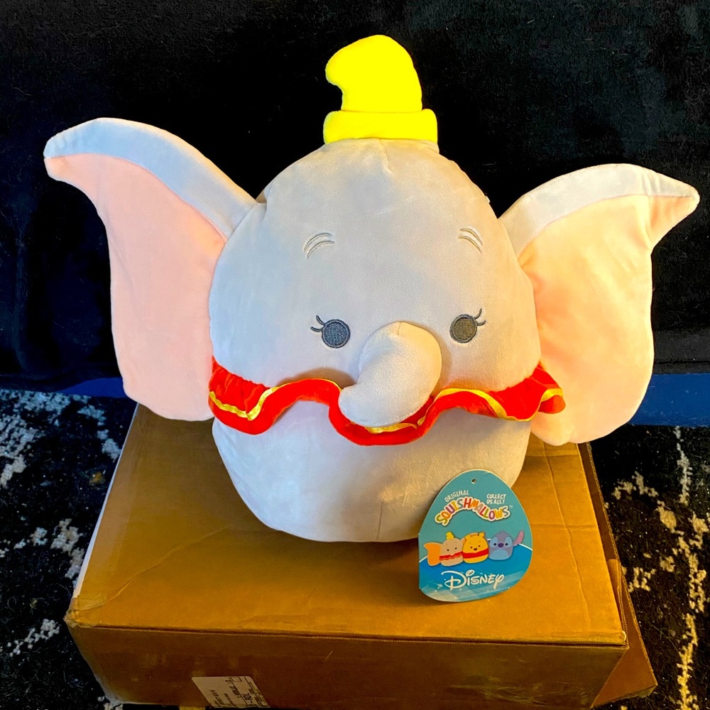 NWT 10” Dumbo the elephant Disney Squishmallow